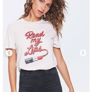 T shirt READ MY LIPS